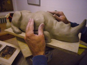 Dietrich Worbs bietet einen Keramik-Workshop an.