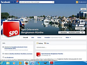 SPD Rünthe Facebook