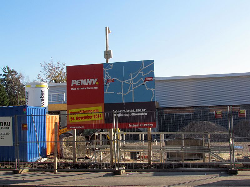 Dewr neue Penny-Markt an der Landwehrstraße soll am 24. November eröffnet werden.