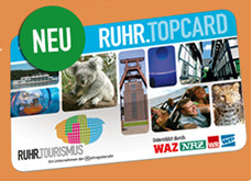 Die neue RUHR.TOPCARD 2015 der Ruhr Tourismus GmbH ist im Bürgerbüro der Stadt Bergkamen erhältlich