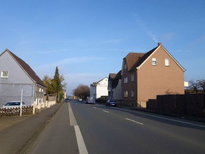 Auf diesem Teilstück der Werner Straße soll eine Geschwindigkeitsbegrenzung auf 30 km/h eingeführt werden.