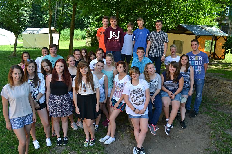 Die jungen Leute aus Wieliczka und Bergkamen haben sich bis Sonntag noch eine Menge vorgenommen.