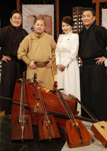 Band "Egschiglen" aus der Mongolei.