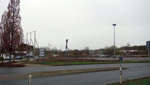 Hier soll das neue Gesundheitshaus gebaut werden: auf dem ehemaligen Parkplatz von Grimberg 3/4.
