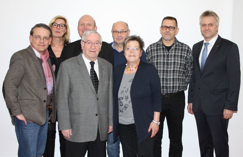 Der neue Vorstand der Freunde und Förderer des Klinikums Westfalen