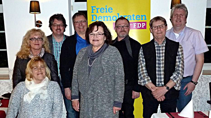 Ortsvorstand FDP Bergkamen 2016
