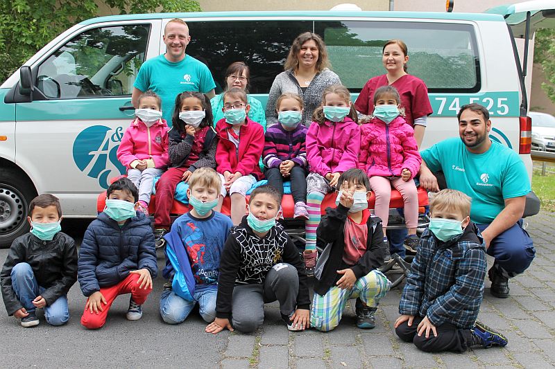 Die Vorschulkinder des AWO-Familienzentrums "Villa Kunterbunt" beschäftigt sich in den zurückliegenden Wochen mit dem Thema Erste Hilfe.