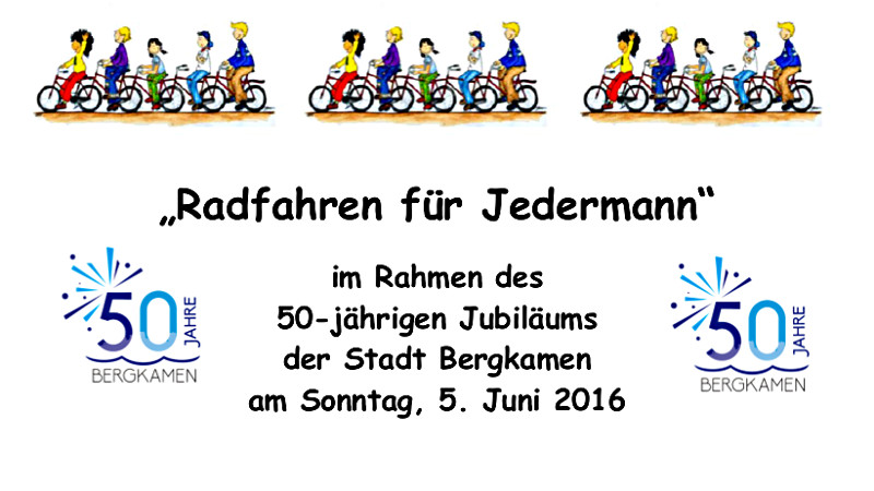 Plakat Ausschnitt Radfahren für Jederman