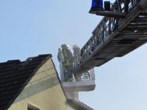 An der Hoeterstraße brannte am 7. Oktober ein Einfamilienhaus.