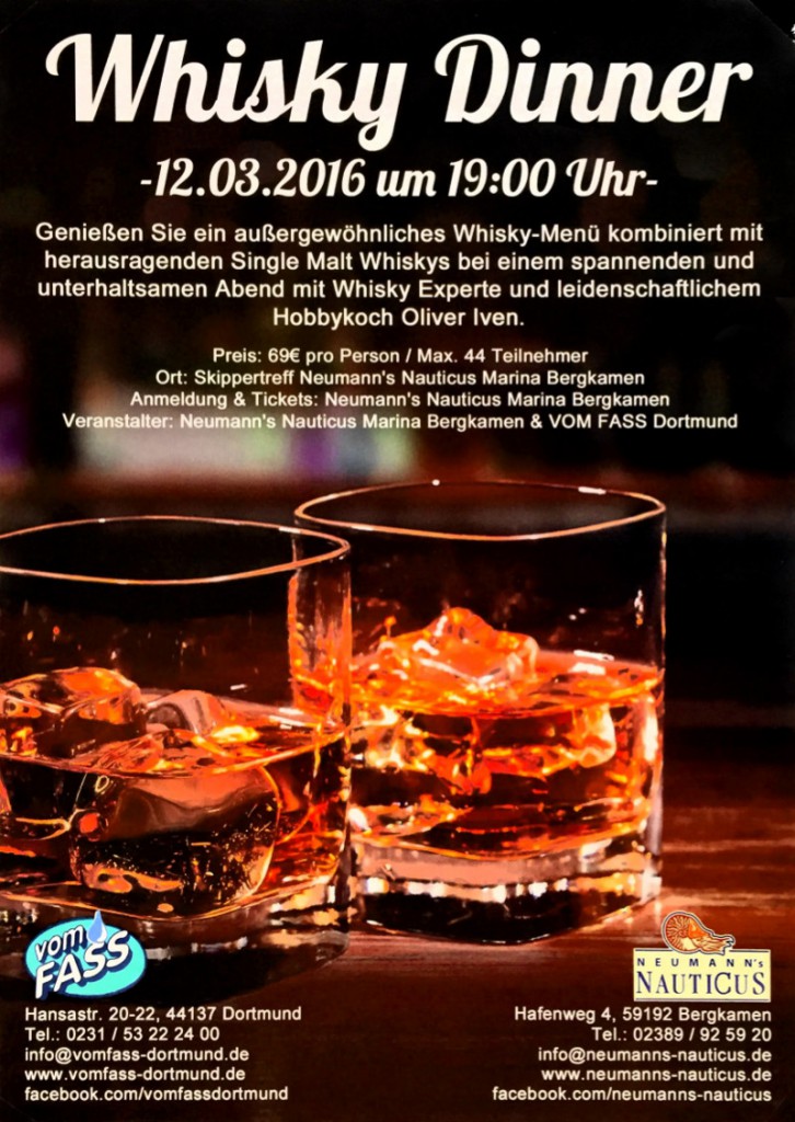 WhiskyDinner im Nauticus Bergkamener Infoblog